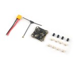 Wholesale HappyModel CrazyF411 ELRS AIO 4in1 F411 Flight Controller Built-in UART 2.4G ELRS 20A ESC 2-4S for Toothpick Drones